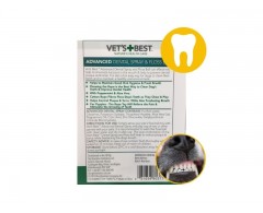 et's Best zestaw dentystyczny dla psa: spray 120 ml + bawełniana piłka