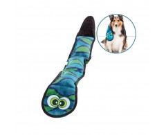 Zabawka dla psa wąż z 3 piszczałkami 54,5 cm niebiesko-zielony - Outward Hound Invincibles®