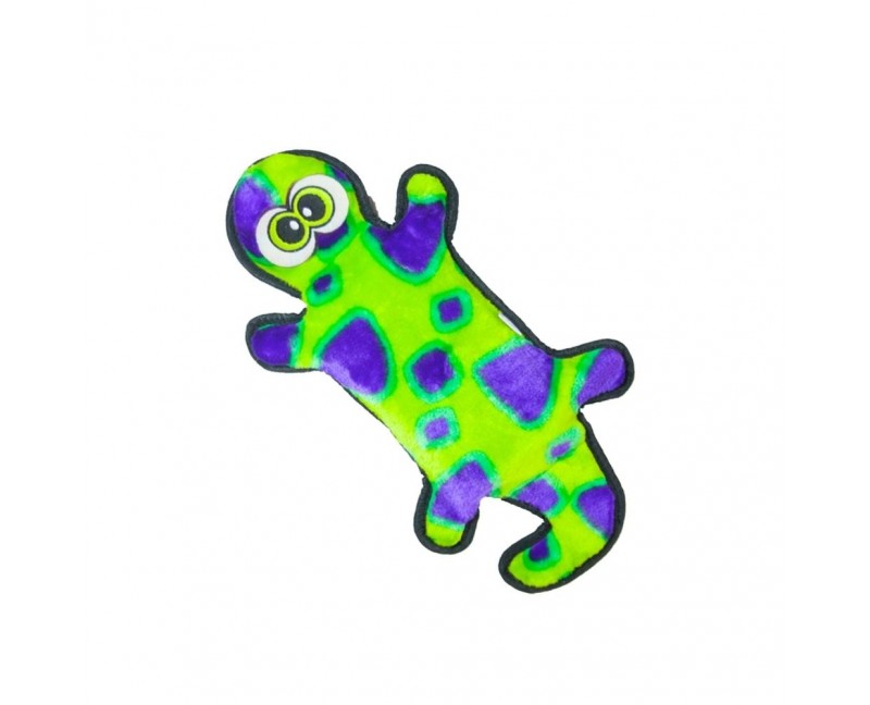 Zabawka dla psa gekon z 2 piszczałkami 35 cm zielony - Outward Hound Invincibles®