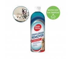 Preparat usuwający plamy i zapach pozostawione przez psa 1 litr - Simple Solution Stain & Odour Remover