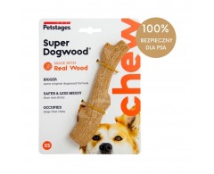 Bezpieczny patyk do zabawy dla psa XS 15 cm - Petstages DogWood Real Wood