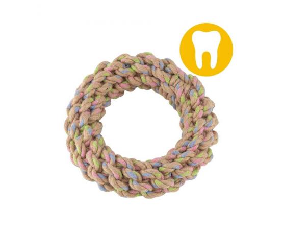 Koło ze sznura zabawka dla psa 12,5 cm produkt eko - Beco Pets