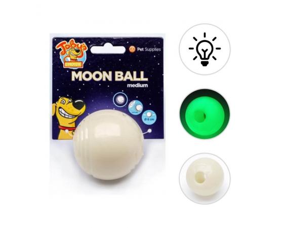 Piłka świecąca dla psa 6,3 cm - świeci w ciemności - Toby’s Choice Moon Ball