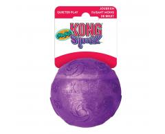 Szeleszczacą pilka dla psa - M 7,5 cm - pomaranczowa - KONG Squeezz Crackie Ball