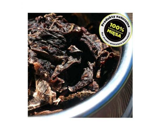 Smaczki dla psa 100% mięsa wołowego - chipsy wołowe 150 g - 100% naturalne gryzaki - BULT