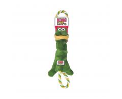Żaba zabawka szarpak dla psa S/M - Kong Tugger Knots Frog