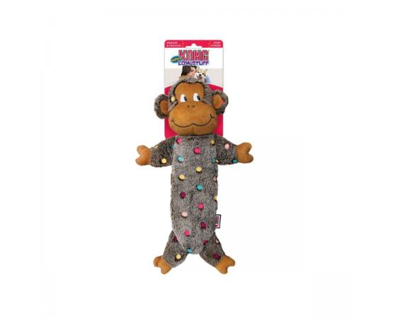 Małpa szeleszcząca zabawka szarpak dla psa L - Kong Low Stuff Speckles Monkey