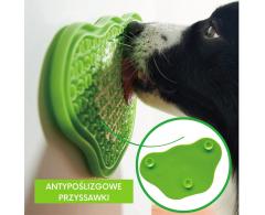 Mata do powolnego jedzenia dla psa.  PetDreamHouse PAW Pad 13 x 22,5 cm – zielona