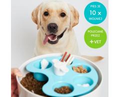 Interaktywna miska dla psa 2 w 1 jedzenie i zabawa 25 x 9,2 cm Spin Palette