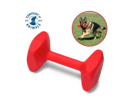 Clix aport treningowy hantel duży 18 cm czerwony Company of Animals