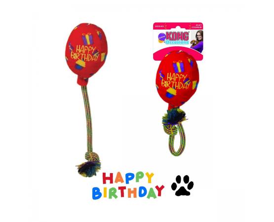 Zabawka urodzinowa dla psa szarpak M Kong
