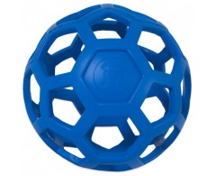 Piłka ażurowa JW HOL-EE ROLLER rozmiar JUMBO 19 cm - niebieska